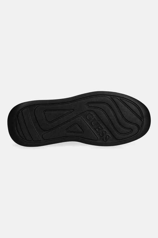 Guess sneakersy skórzane ELBA FMFLBA.LEA12.WHIBK biały
