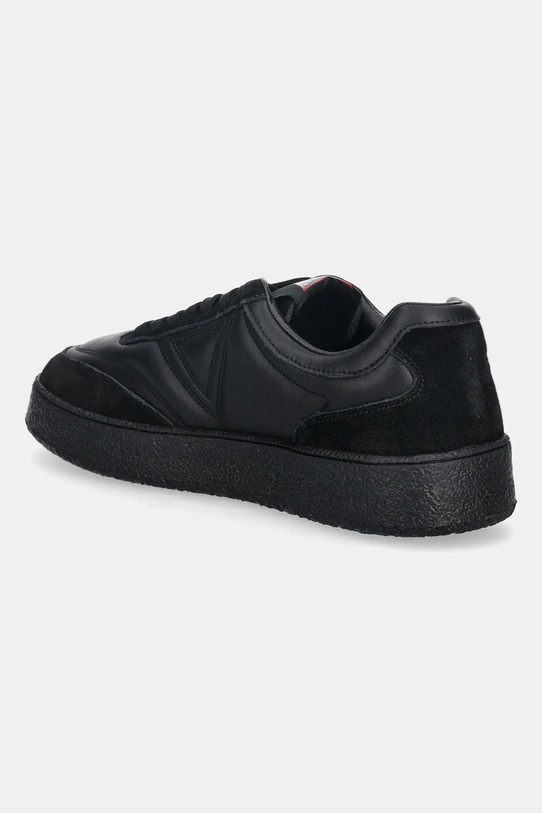 Obuwie Guess sneakersy skórzane WIMOH FMFMOH.LEA12.BLACK czarny