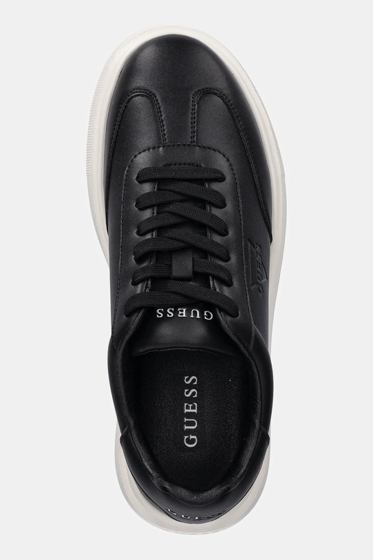 Tenisice Guess PLAZA crna FMFPLA.LEA12.BLACK
