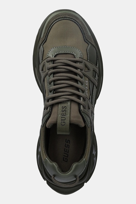 Guess sneakers BELLU verde FMFUNO.ELE12.GREEN