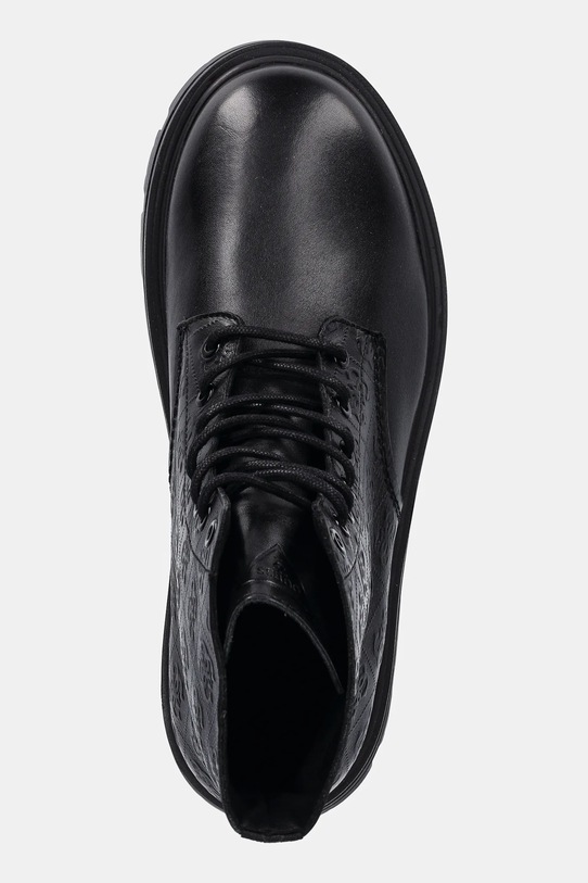 Δερμάτινες μπότες πεζοπορίας Guess GARDA μαύρο FMFGAD.LEL10.BLACK