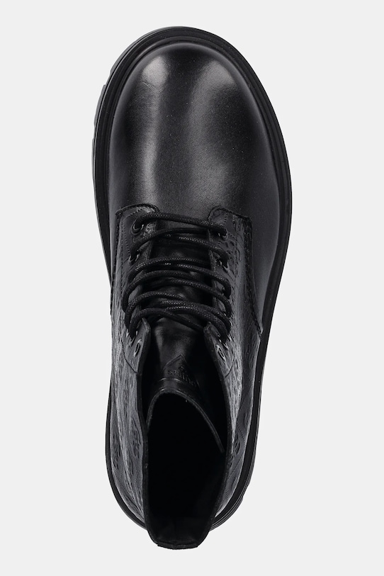 Guess trapery skórzane GARDA czarny FMFGAD.LEL10.BLACK