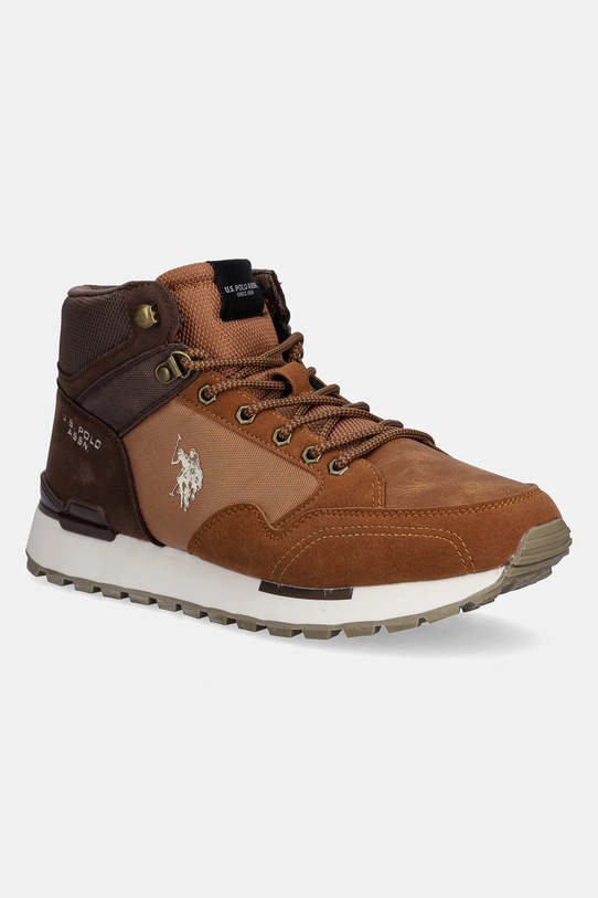 U.S. Polo Assn. sneakersy ARON008 syntetyczny brązowy ARON008M.EST1