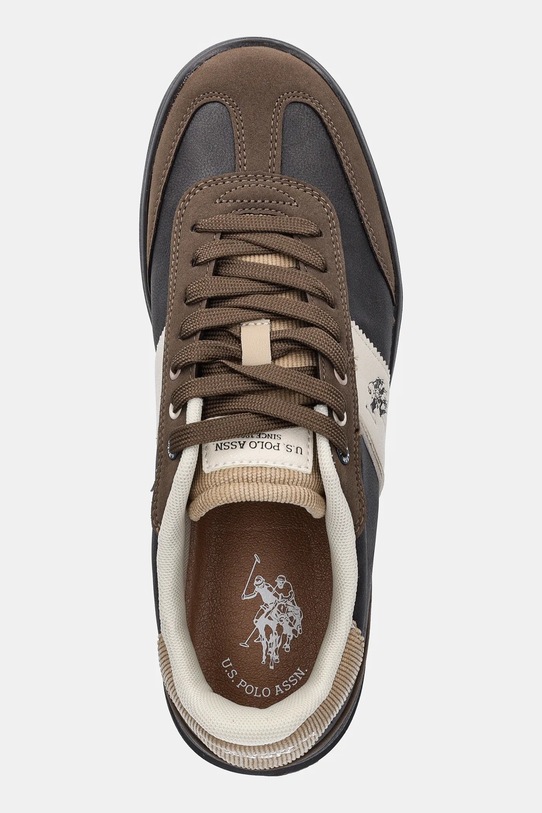 U.S. Polo Assn. sneakersy CAMPY004A brązowy CAMPY004M.EUT1