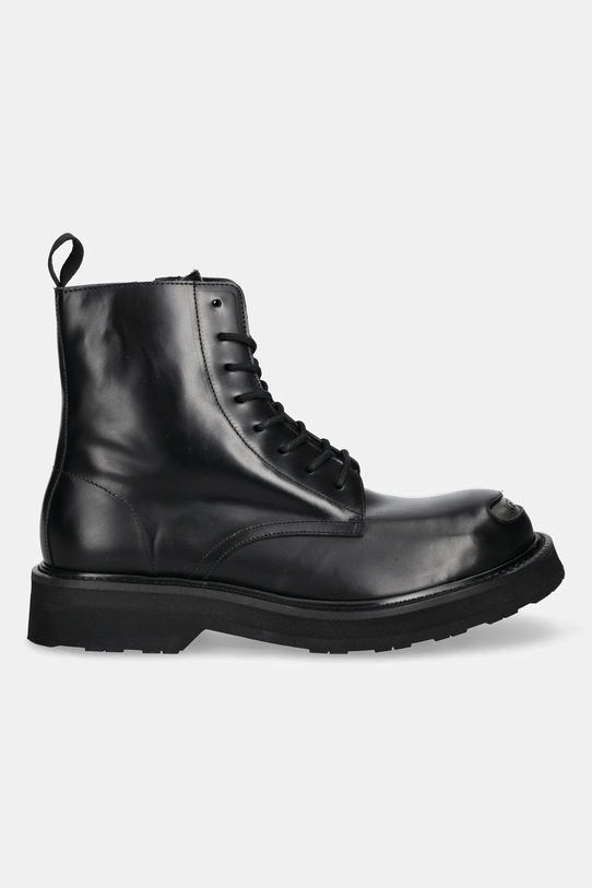 Kenzo trapery skórzane Smile Lace Up Boots FF65BT111L52.99 czarny AW25