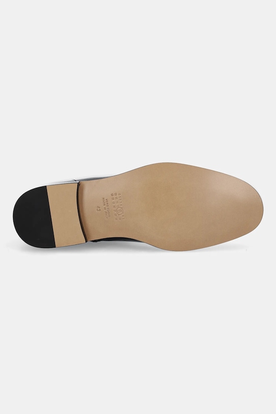 MM6 Maison Margiela pantofi inalti de piele negru SH1WU0011.P5000.T8013