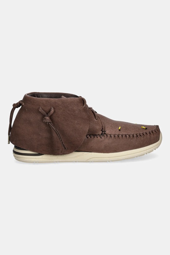 Visvim buty nubukowe fbt lhamo-folk 125102002002 brązowy AW25