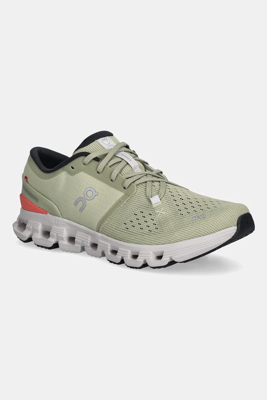 ON sneakers Cloud X 4 textil verde 3ME30043082