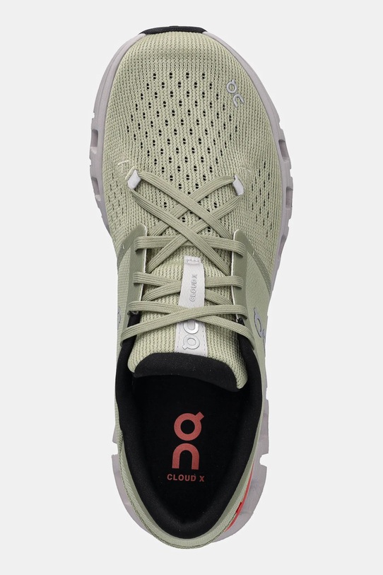 ON sneakers Cloud X 4 verde 3ME30043082