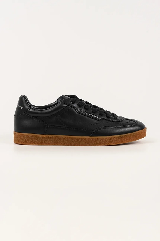 Karl Lagerfeld sneakersy skórzane KANDIDATE pozostałe czarny KL53825A.000