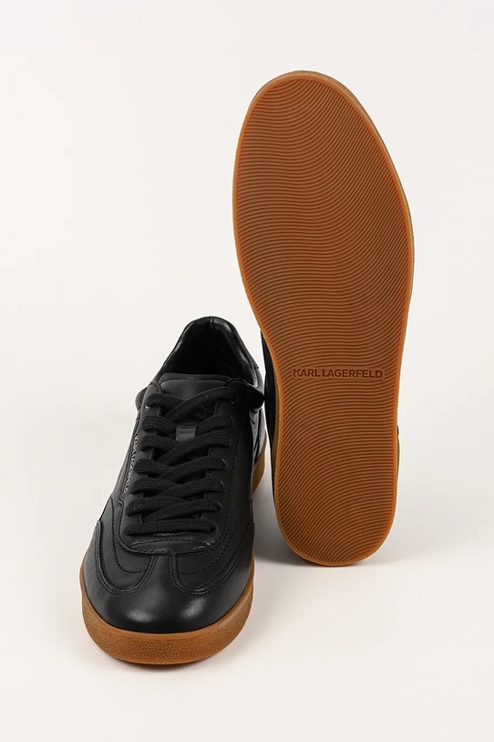 Karl Lagerfeld sneakersy skórzane KANDIDATE KL53825A.000 czarny