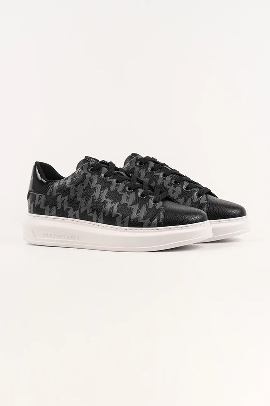 Karl Lagerfeld sneakers in pelle KAPRI KL52544A.000 grigio AW25