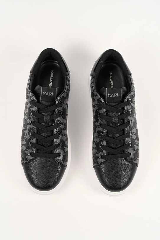Karl Lagerfeld sneakers in pelle KAPRI grigio KL52544A.000