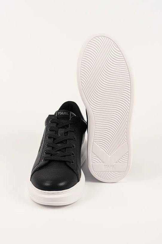 Karl Lagerfeld sneakersy skórzane KAPRI KL52568A.100 czarny