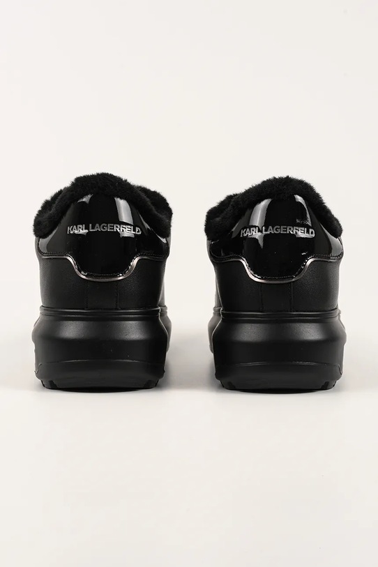 Obuv Kožené tenisky Karl Lagerfeld KAPRI LUG KL57538L.00X čierna