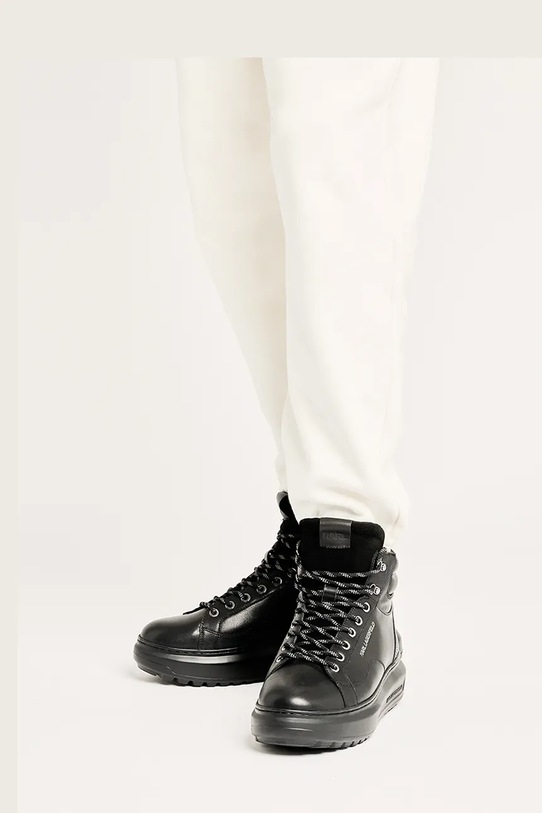 Karl Lagerfeld sneakersy skórzane KAPRI LUG KL57555.00X