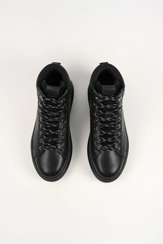 Karl Lagerfeld sneakers din piele KAPRI LUG negru KL57555.00X
