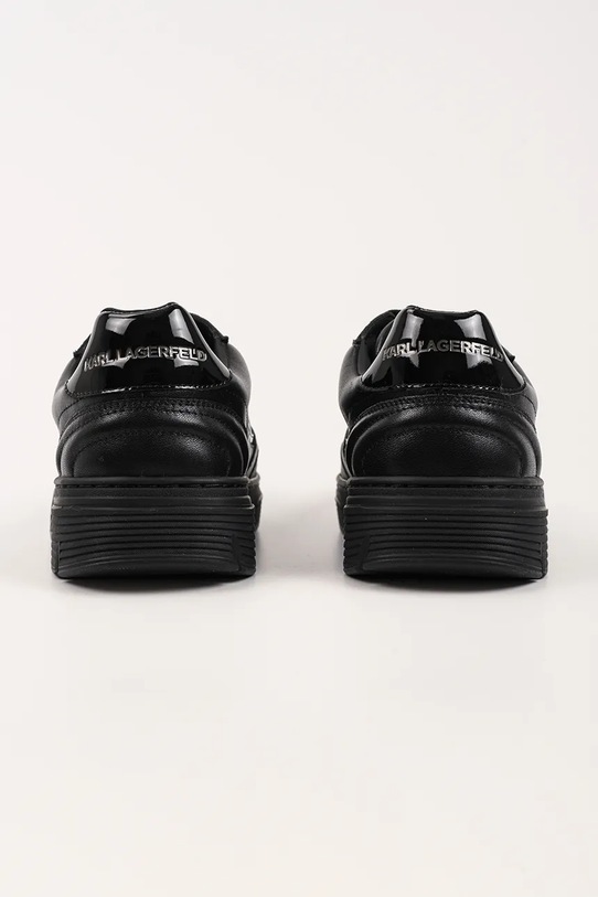 Obuwie Karl Lagerfeld sneakersy skórzane KOURTNEY KL53019.00X czarny