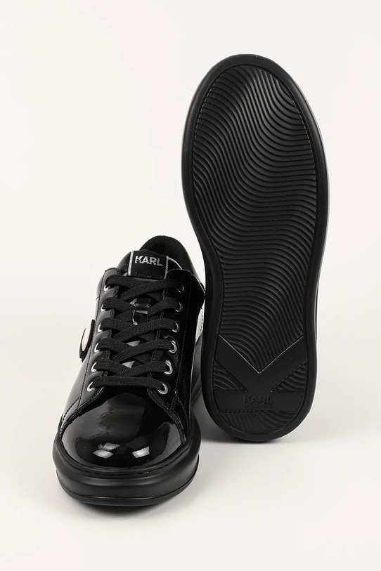 Karl Lagerfeld sneakersy skórzane KAPRI NFT KL52573N.1BP czarny