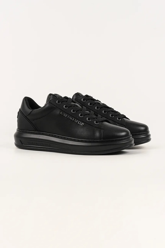 Karl Lagerfeld sneakersy skórzane KAPRI MENS KL52575N.00X czarny AW25