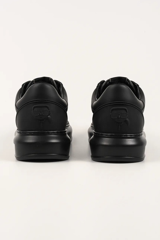 Obuwie Karl Lagerfeld sneakersy skórzane KAPRI MENS KL52575N.00X czarny