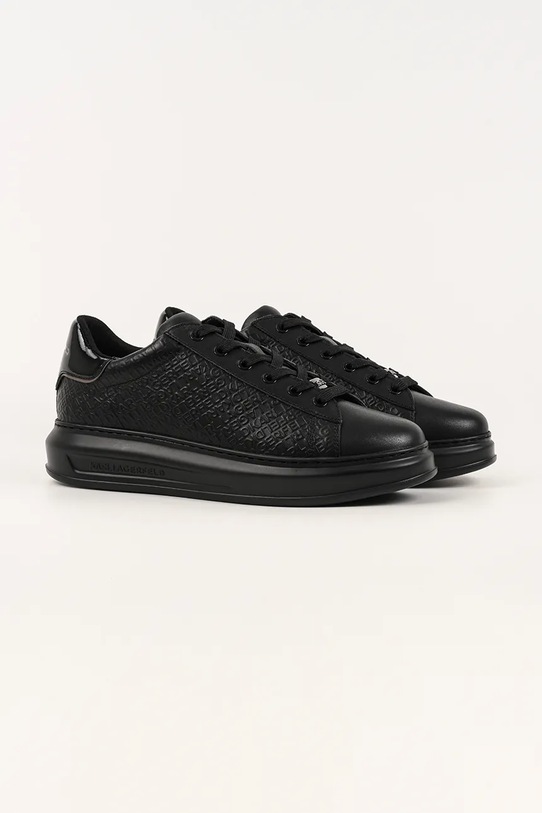 Karl Lagerfeld sneakersy skórzane KAPRI KL52543A.00X czarny AW25