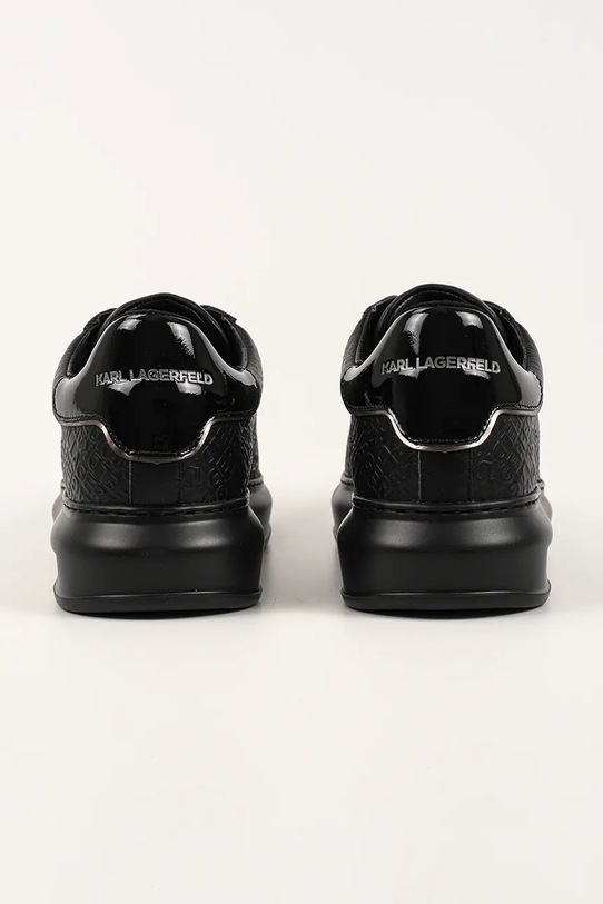 Obuwie Karl Lagerfeld sneakersy skórzane KAPRI KL52543A.00X czarny