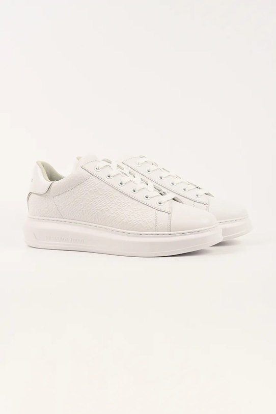 Karl Lagerfeld sneakersy skórzane KAPRI KL52543A.01W biały AW25