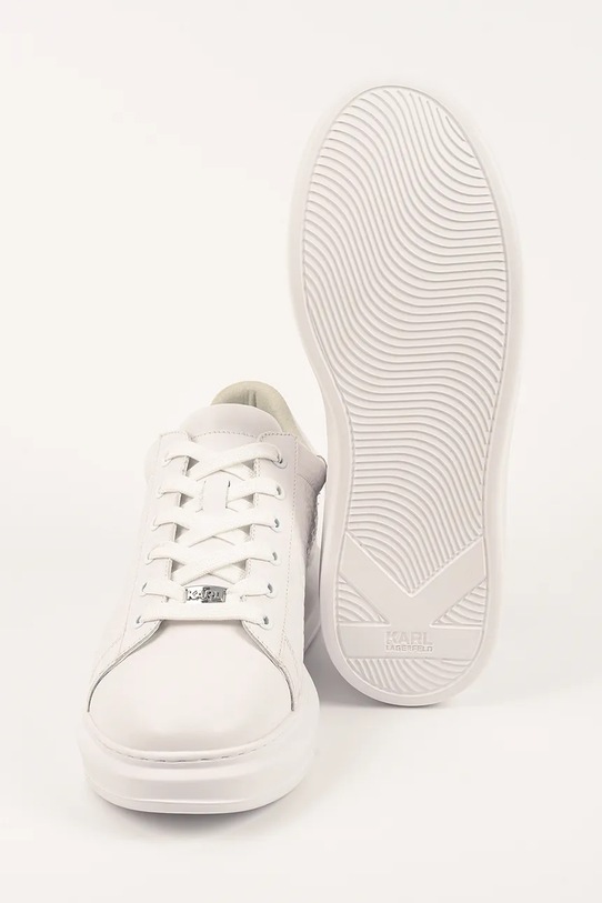 Karl Lagerfeld sneakersy skórzane KAPRI KL52543A.01W biały