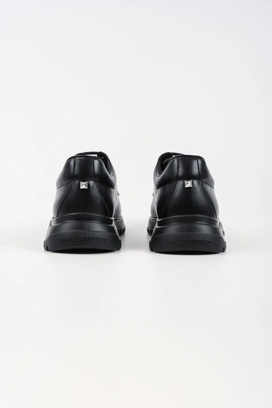 Obuwie Karl Lagerfeld półbuty skórzane MAGNUS KL10625.000 czarny