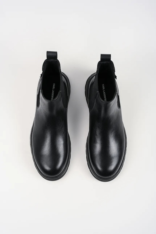 Karl Lagerfeld ghete de piele MAGNUS negru KL10640.000