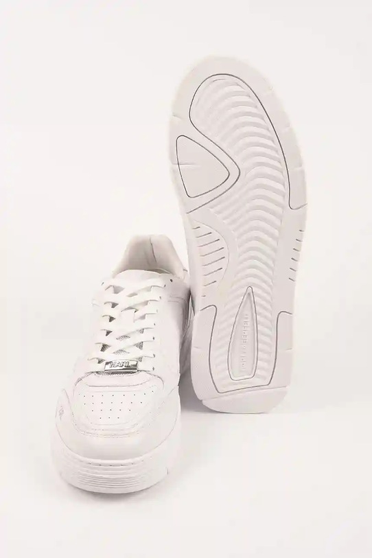 Kožne tenisice Karl Lagerfeld KOURTNEY KL53019.01W bijela