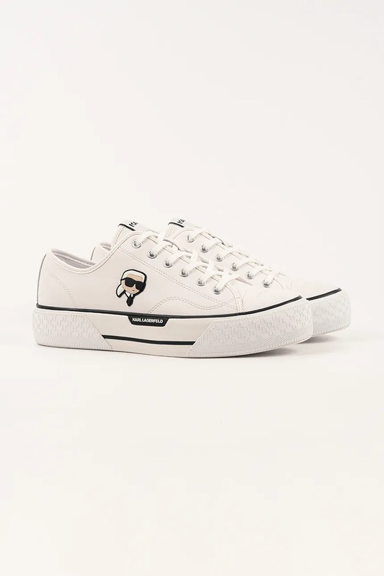 Karl Lagerfeld tenisówki KAMPUS MAX KL95025.011 biały AW25