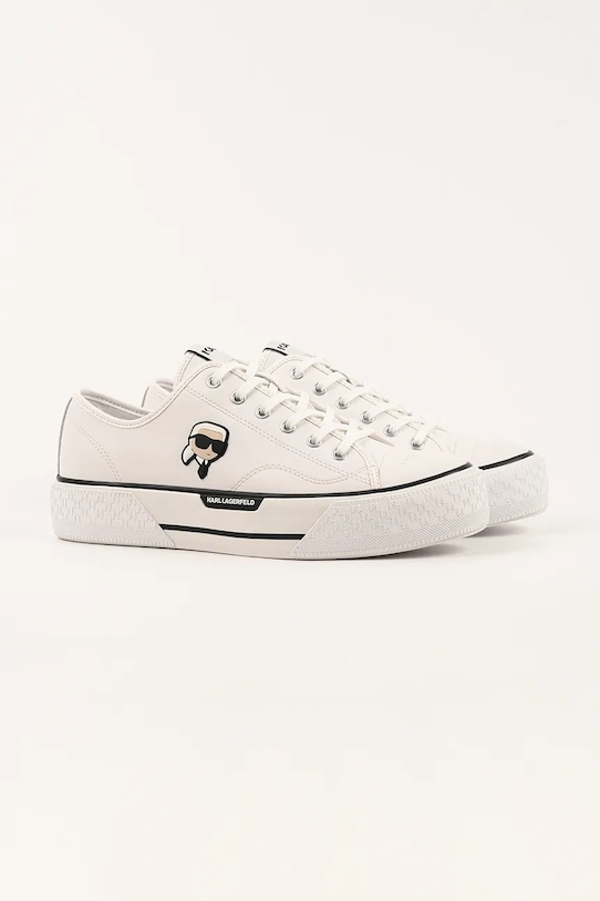 Karl Lagerfeld teniși KAMPUS MAX KL95025.011 alb AW25