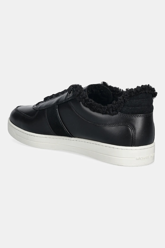 Obuwie Michael Kors sneakersy skórzane Brady 42F5BRFS4L.001 czarny