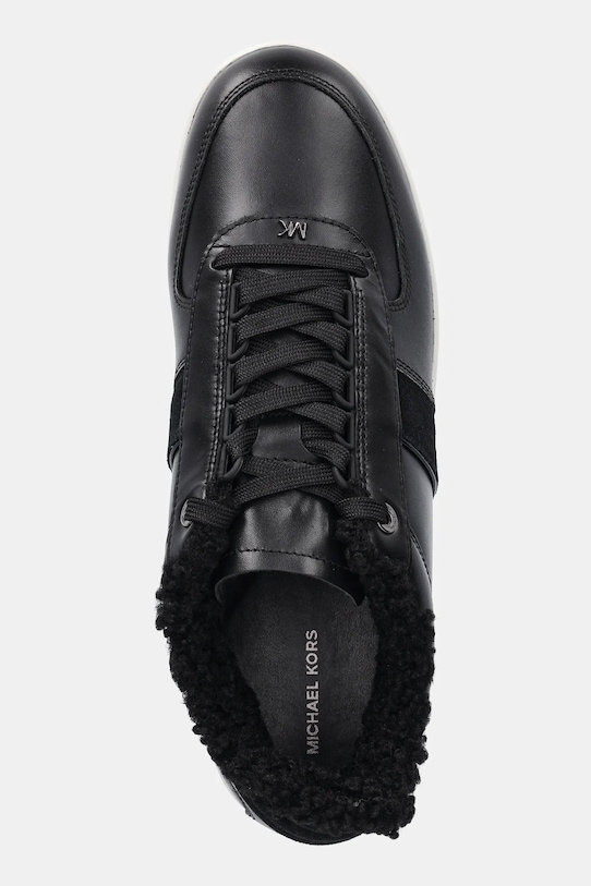 Michael Kors sneakersy skórzane Brady czarny 42F5BRFS4L.001