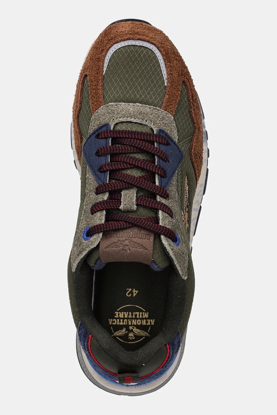 Aeronautica Militare sneakersy SNEAKERS zielony 252SC0276UCT03546.94702