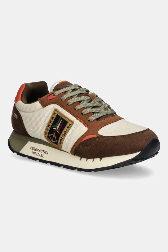 Aeronautica Militare sneakersy SNEAKERS syntetyczny brązowy 252SC0292UCT03547.94709