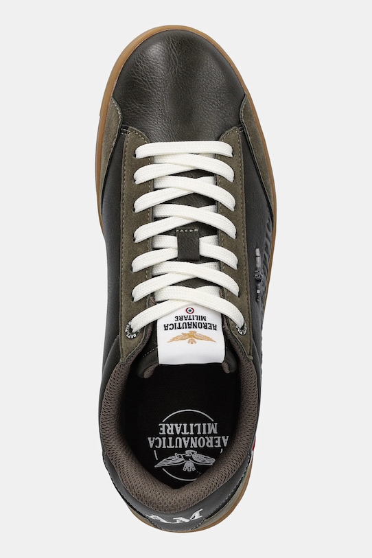 Aeronautica Militare sneakersy SNEAKERS zielony 252SC0306UCT03385.07301