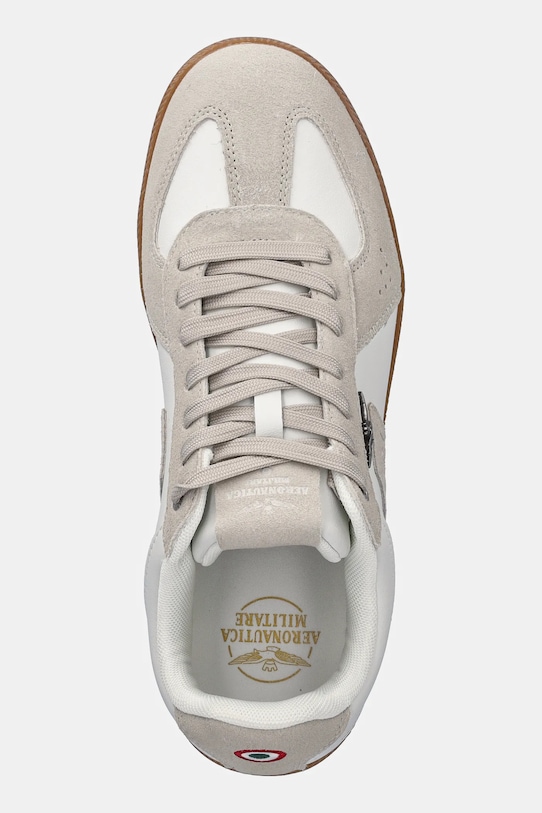 Aeronautica Militare sneakersy skórzane SNEAKERS biały 252SC0315UPL00244.73062