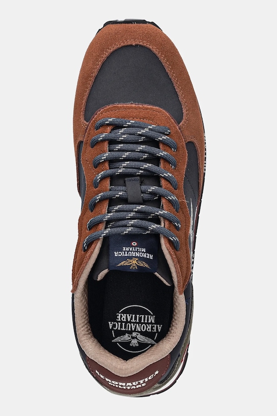 Aeronautica Militare sneakersy SNEAKERS brązowy 252SC0320UPL00313.94691