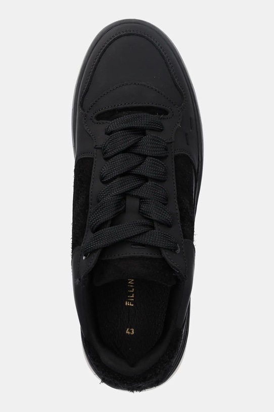 Filling Pieces sneakersy skórzane Cruiser Tech Fuzz czarny 122510302253