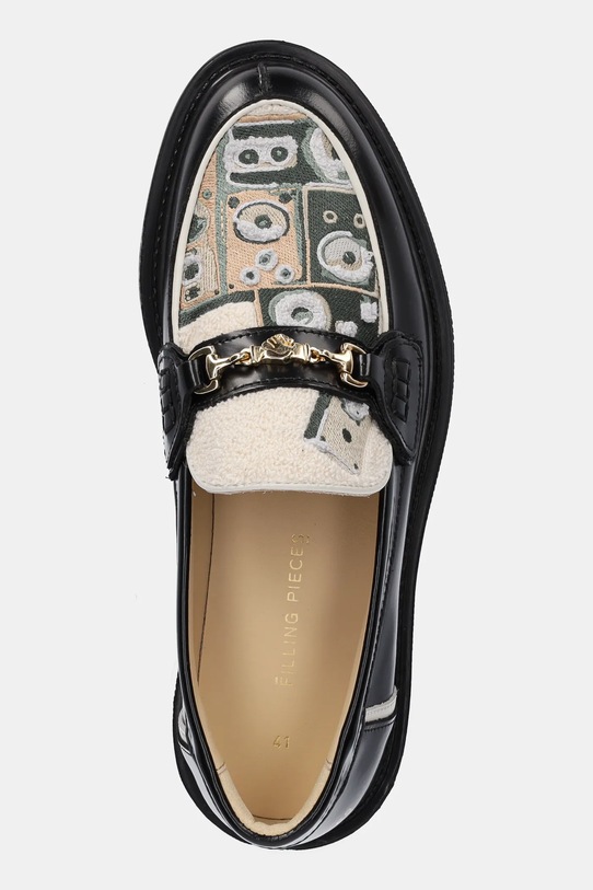 Filling Pieces mokasyny Loafer Speaker Wall czarny 122511303239
