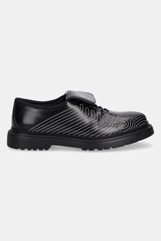 Filling Pieces półbuty skórzane Derby Football 122511312148 czarny AW25