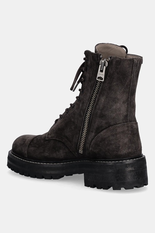 Obuwie AllSaints buty zamszowe HANK SUEDE BOOT M005FB szary
