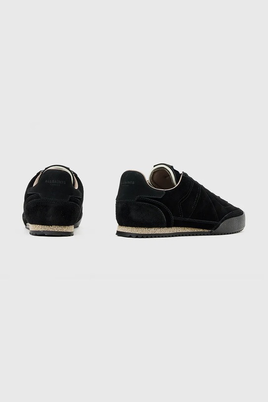 Παπούτσια Σουέτ αθλητικά παπούτσια AllSaints HARRI LOW TOP M017FD μαύρο