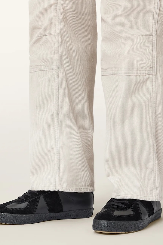 AllSaints sneakersy skórzane JAIMEE LOW TOP M052FB.BLK