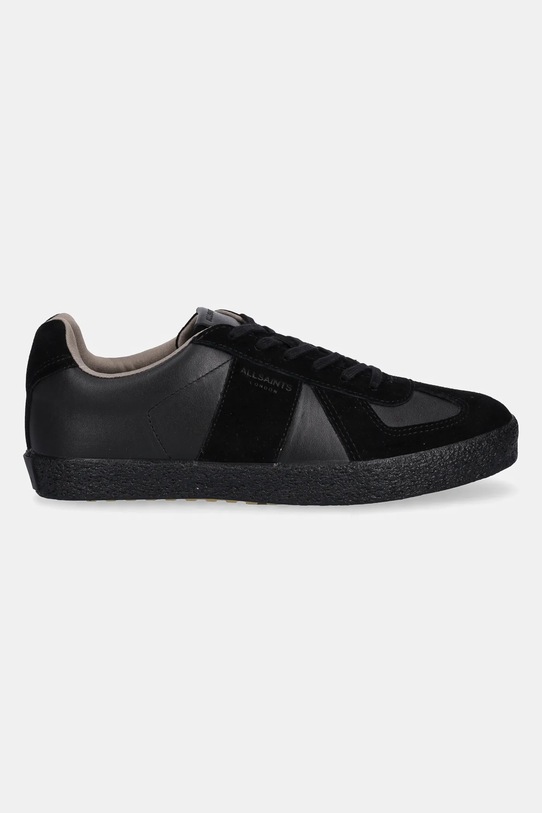 AllSaints sneakers in pelle JAIMEE LOW TOP M052FB.BLK nero AW25