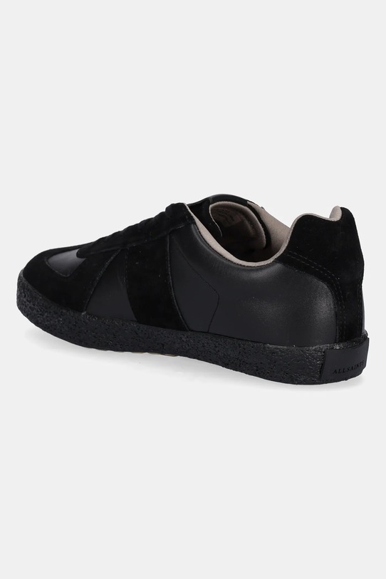 Scarpe AllSaints sneakers in pelle JAIMEE LOW TOP M052FB.BLK nero