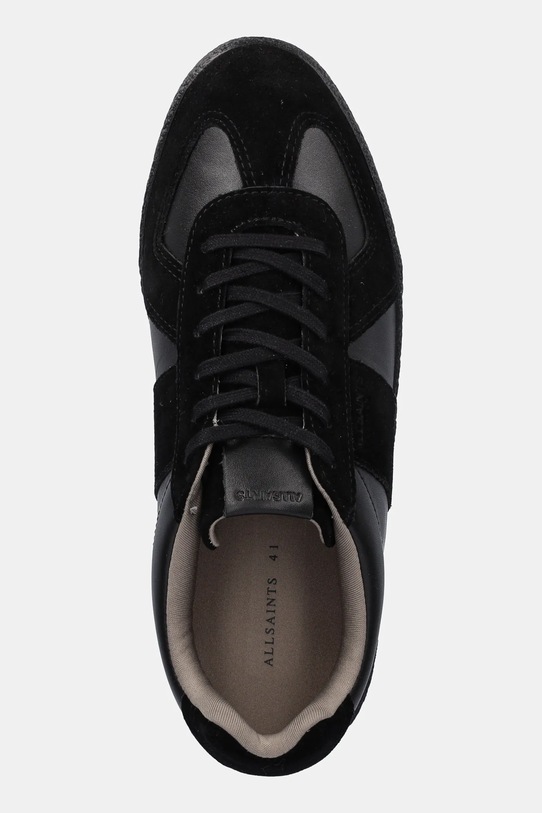 AllSaints sneakers in pelle JAIMEE LOW TOP nero M052FB.BLK